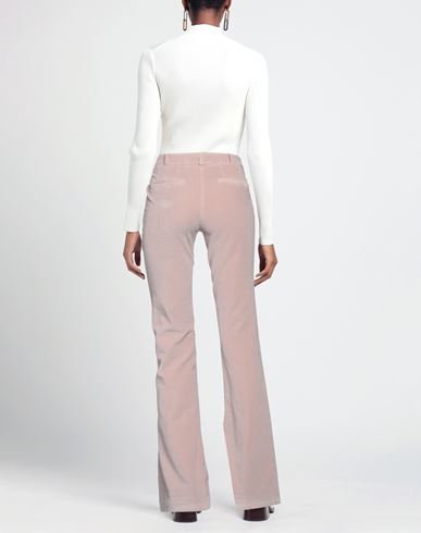 Woman Pants Light pink Size 10 Cotton, Viscose, Elastane