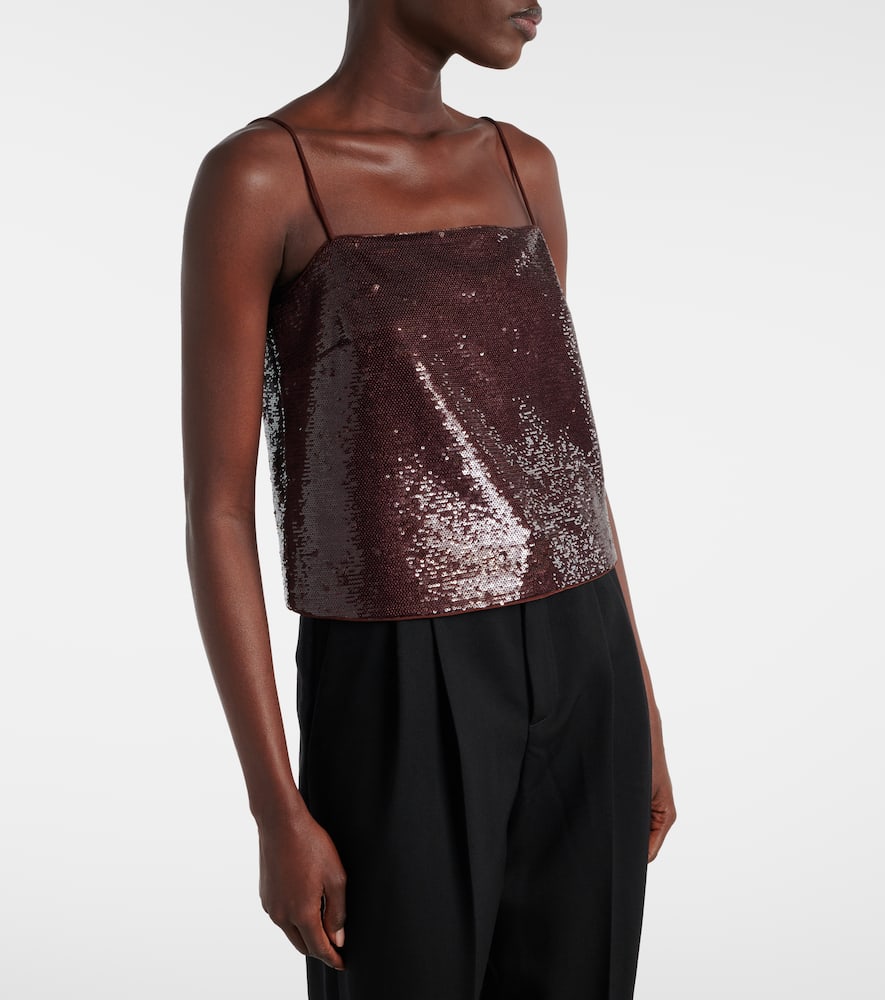 Sequined top
