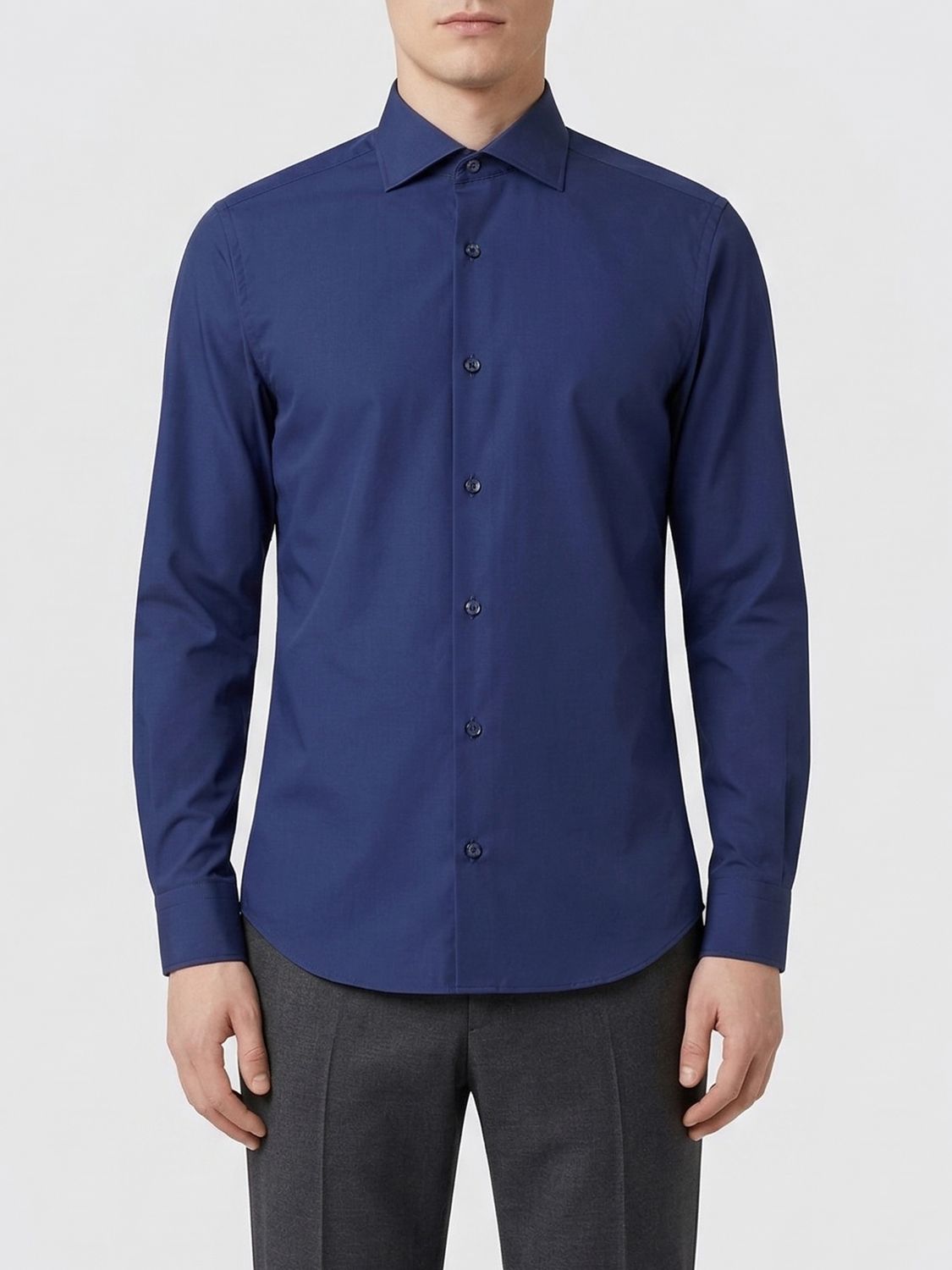 Shirt Men color Blue 1