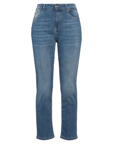Woman Jeans Blue Size 26 Cotton, Organic cotton, Elastomultiester, Elastane