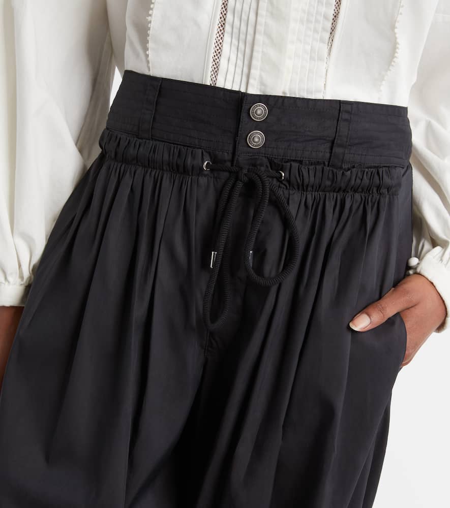 Inaya high-rise wide-leg pants