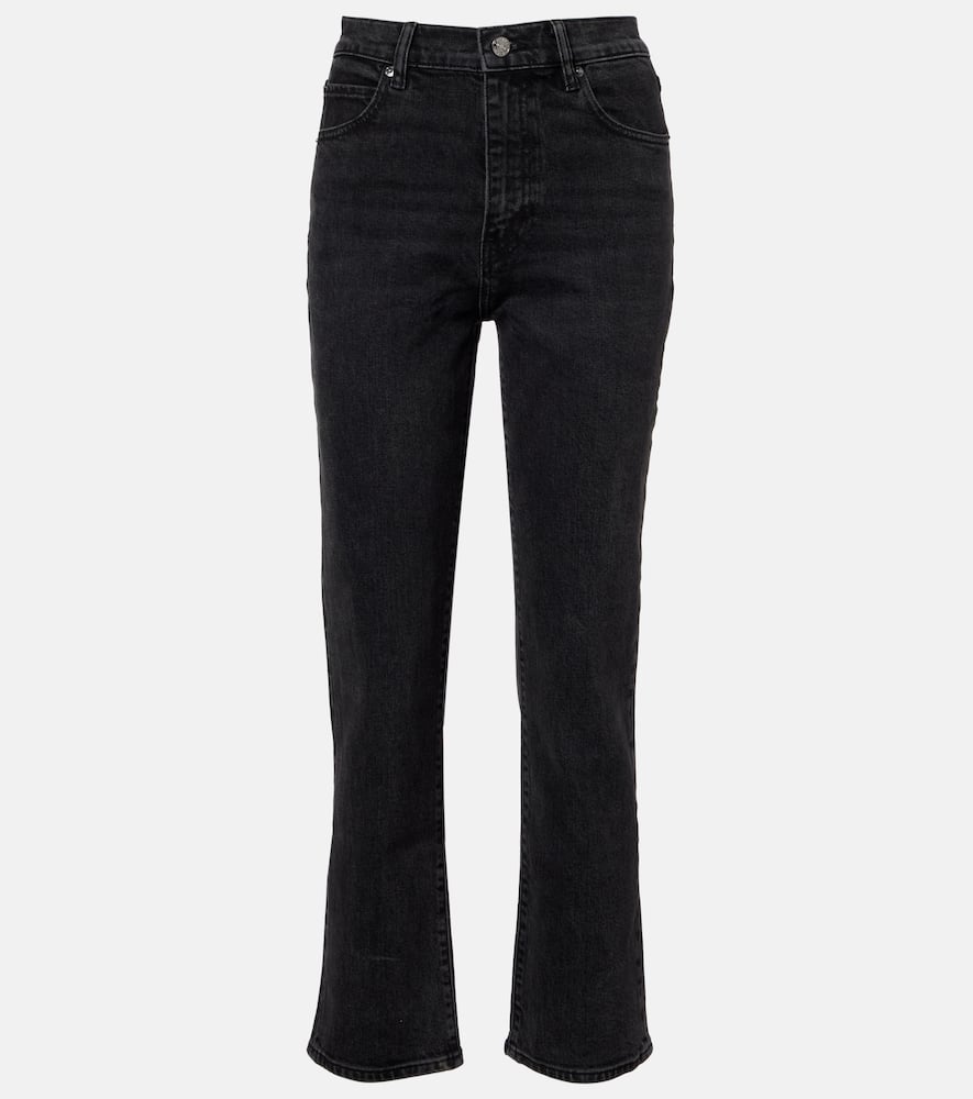 Ruler cropped straight jeans