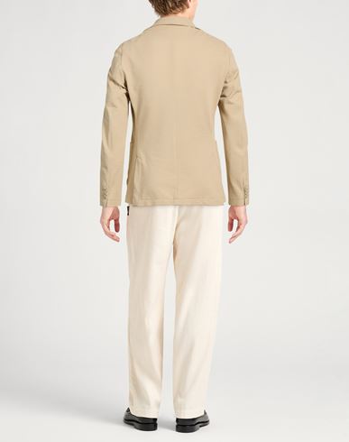 Man Blazer Beige Size 36 Recycled polyamide, Elastane