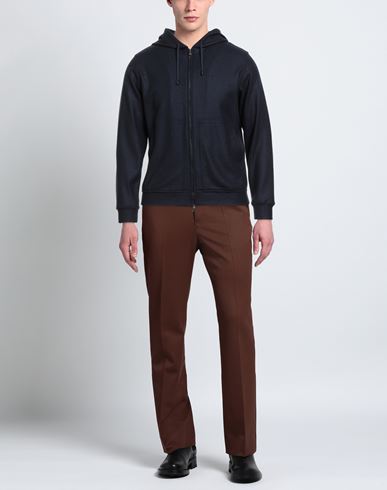 Man Sweatshirt Midnight blue Size 36 Merino Wool