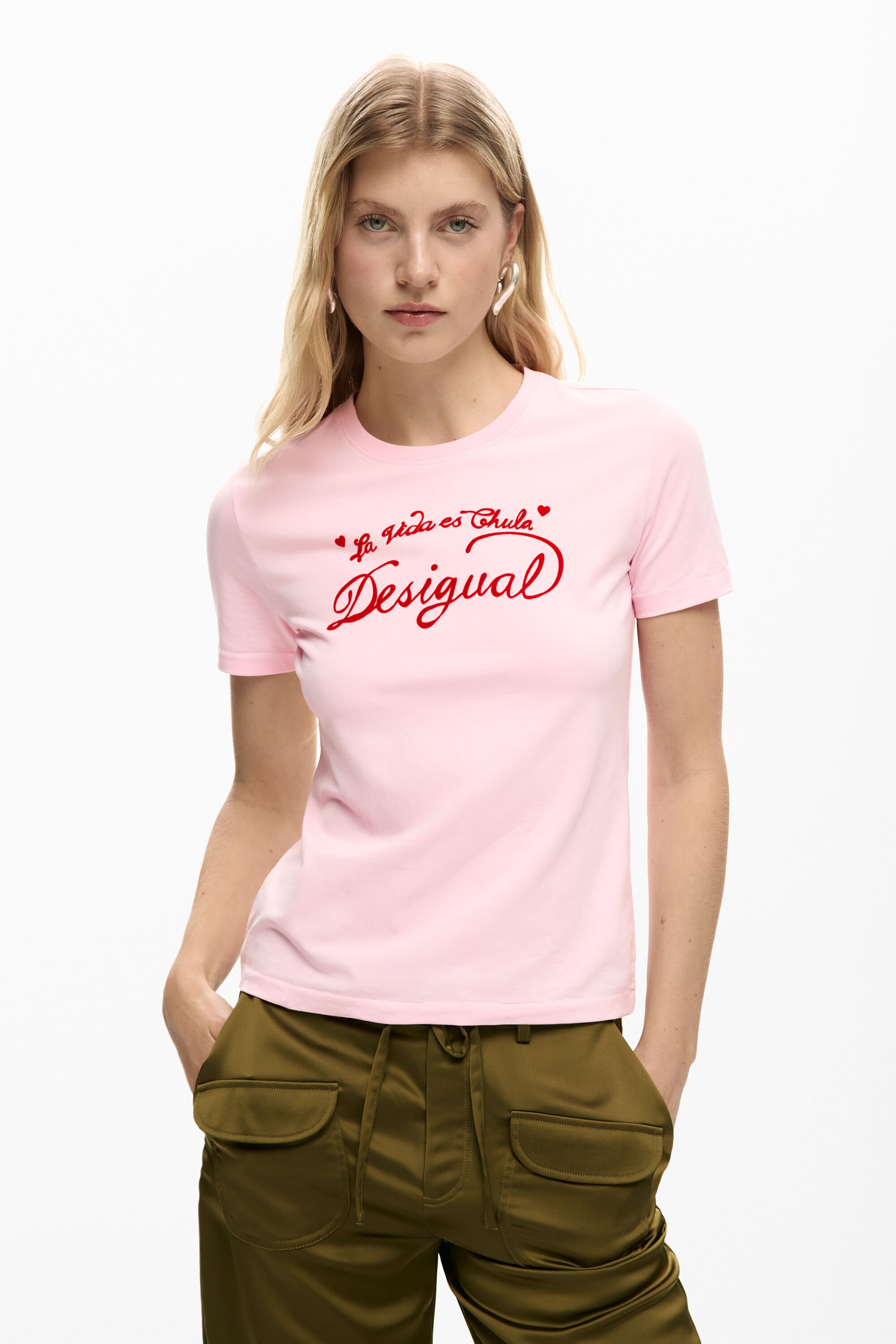 SHORT-SLEEVE KNIT T-SHIRT