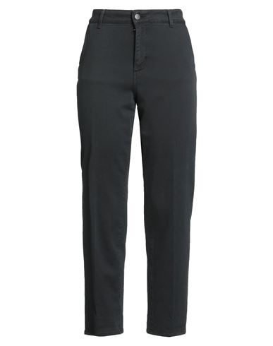 Woman Pants Black Size 31 Lyocell, Cotton, Elastane