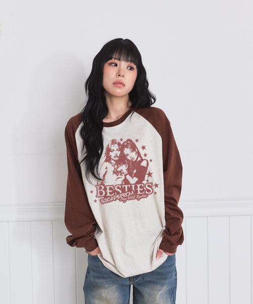 Bestie ESCF Print Long Sleeve