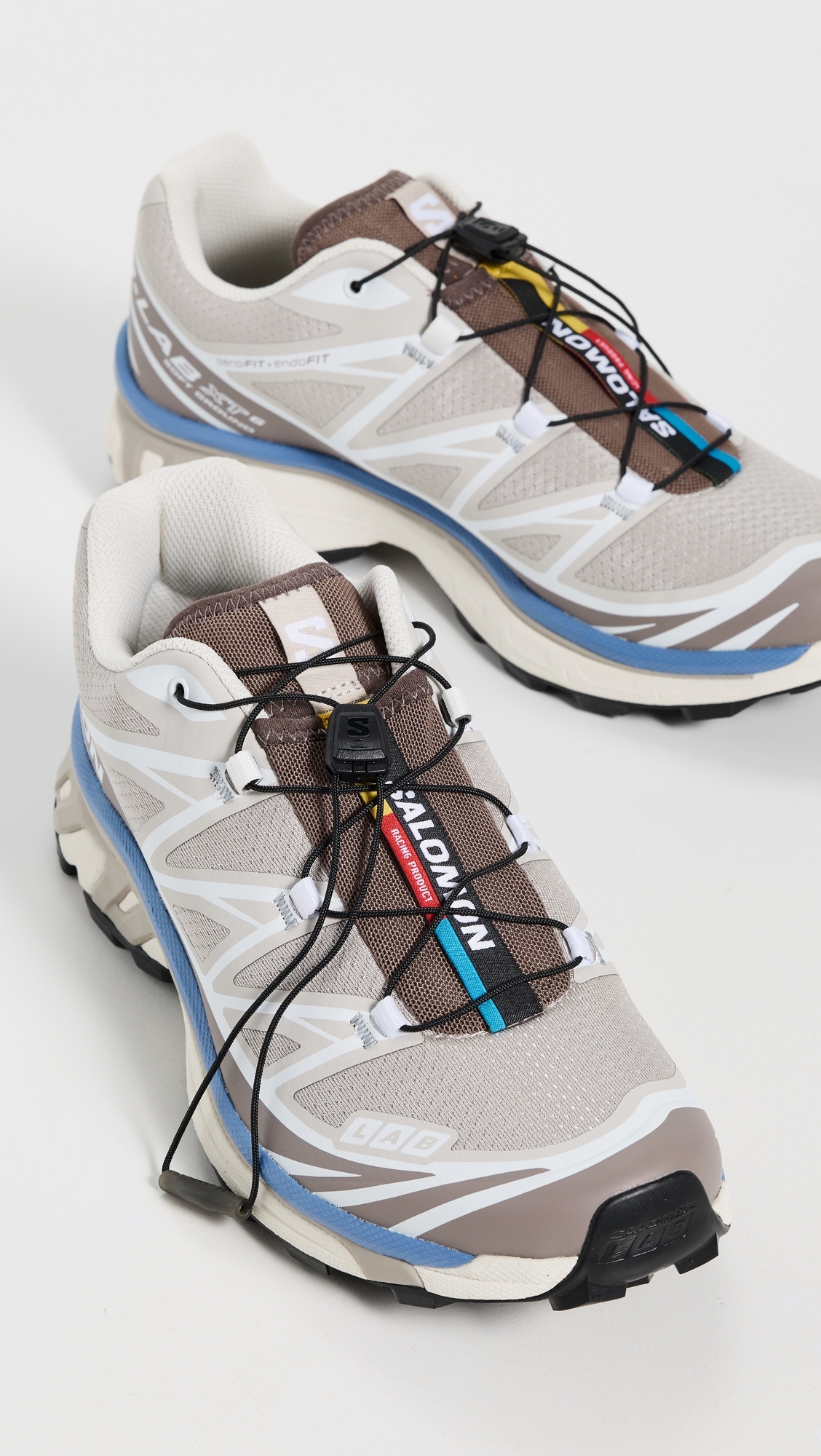 Salomon XT-6 Sneakers Silver Cloud/Iron/Ultramarine