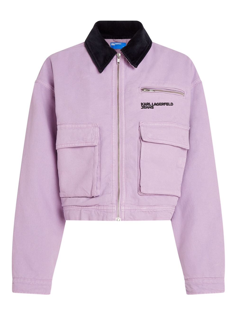 Workwear cargo jacket - Purple