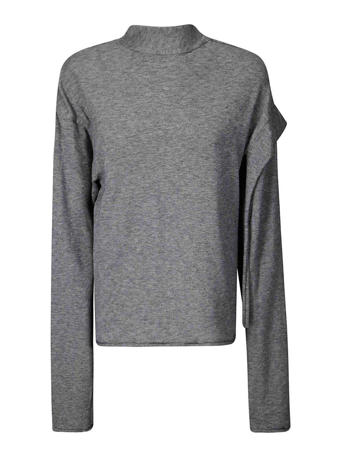 Strap Knit Loose Longsleeve