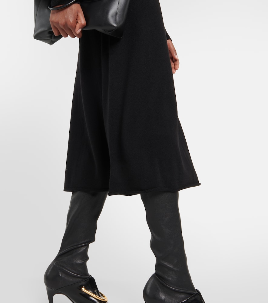Cashmere midi dress