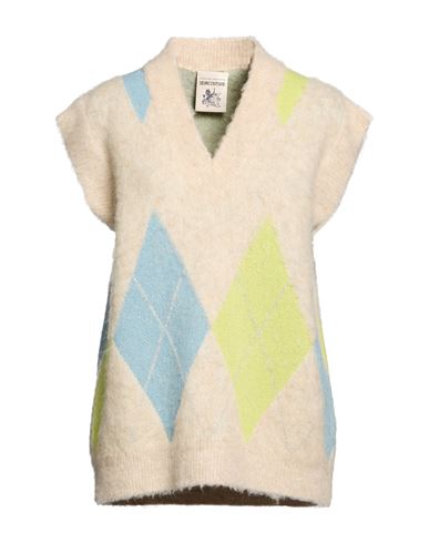 Woman Sweater Beige Size M Acrylic, Polyester, Wool, Polyamide