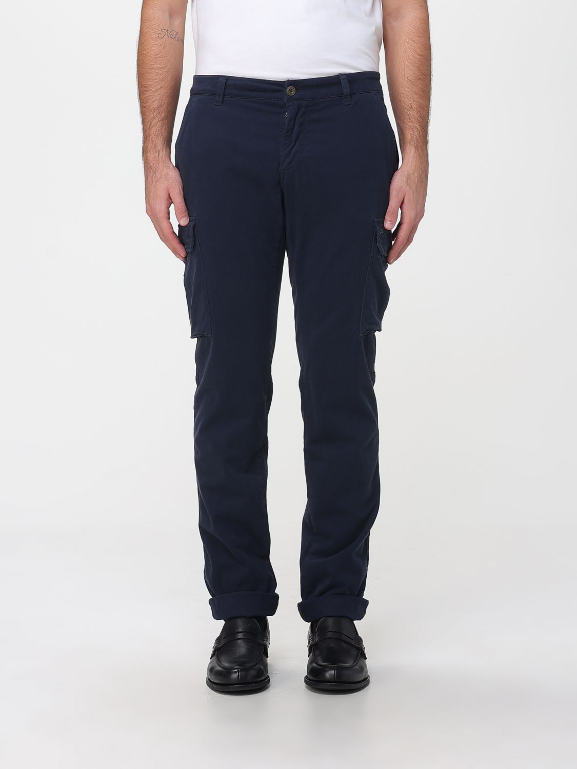 Pants Men color Navy