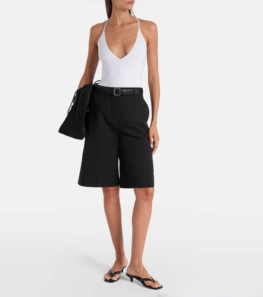 Open-back bodysuit
