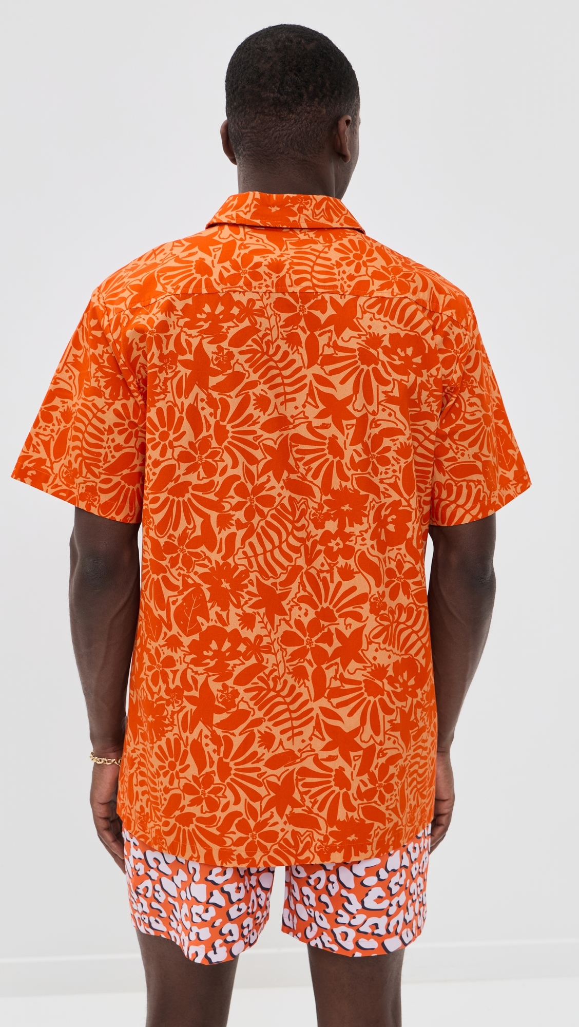 St. Tropez Camp Shirt Orange