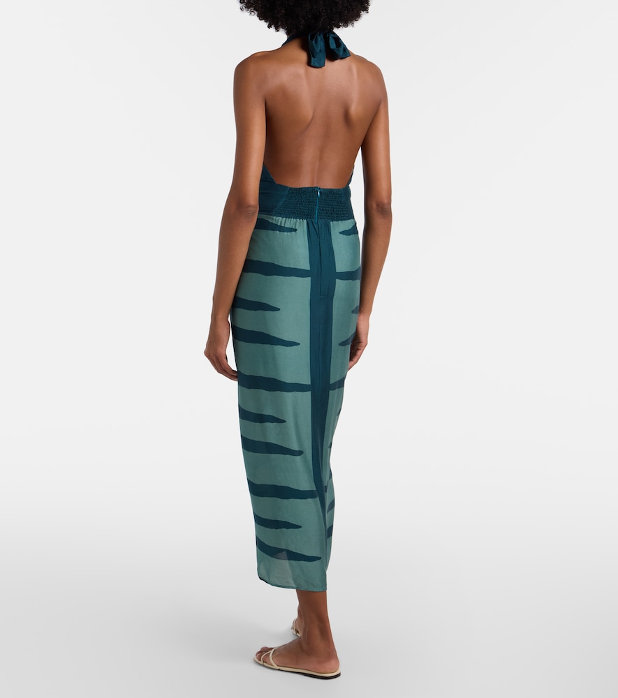 Ina printed midi dress