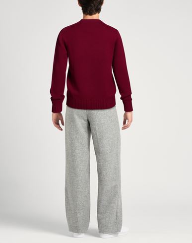 Man Sweater Garnet Size 42 Wool