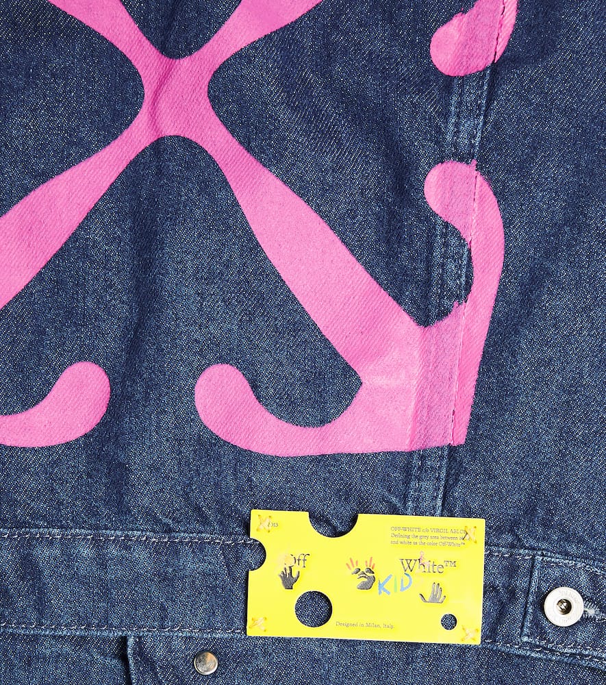 Off-White Kids Arrows denim jacket