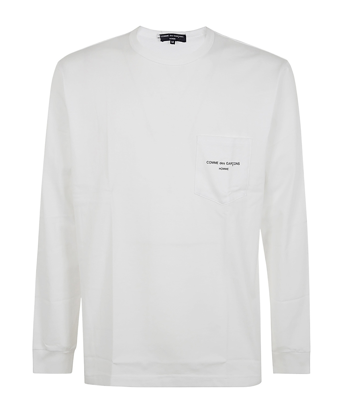 Comme des Garçons Homme Logo Printed Long-Sleeved T-Shirt