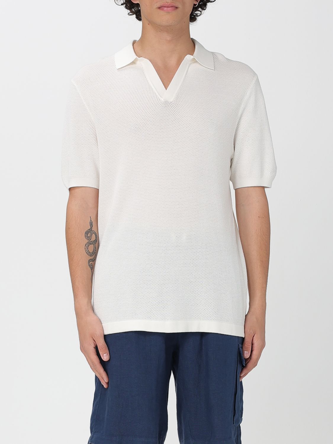 Polo Shirt MC2 SAINT BARTH Men color White