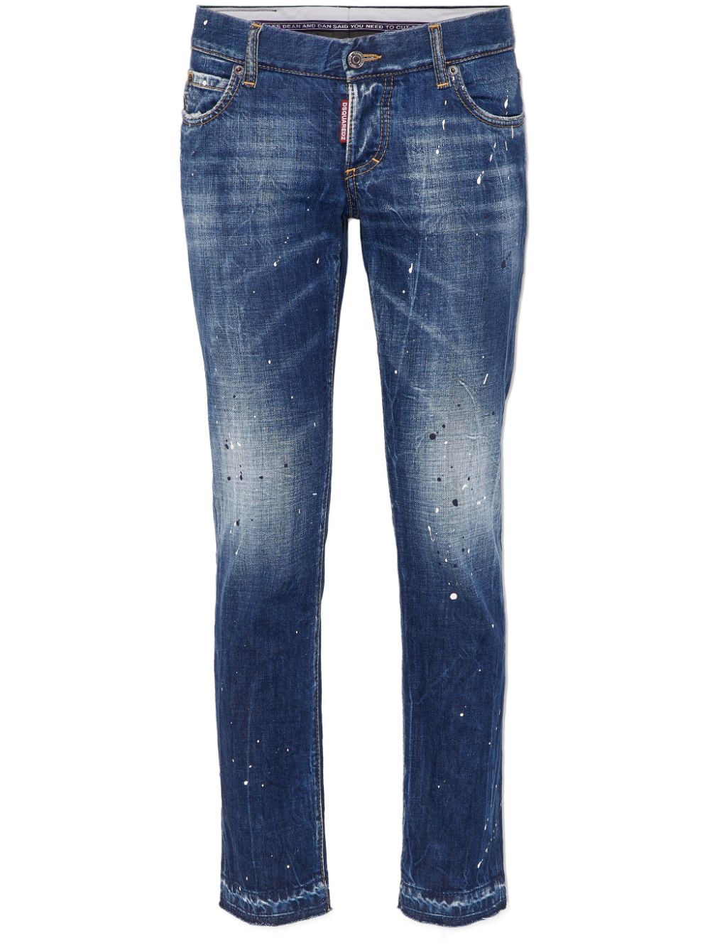 High-rise skinny jeans - Blue
