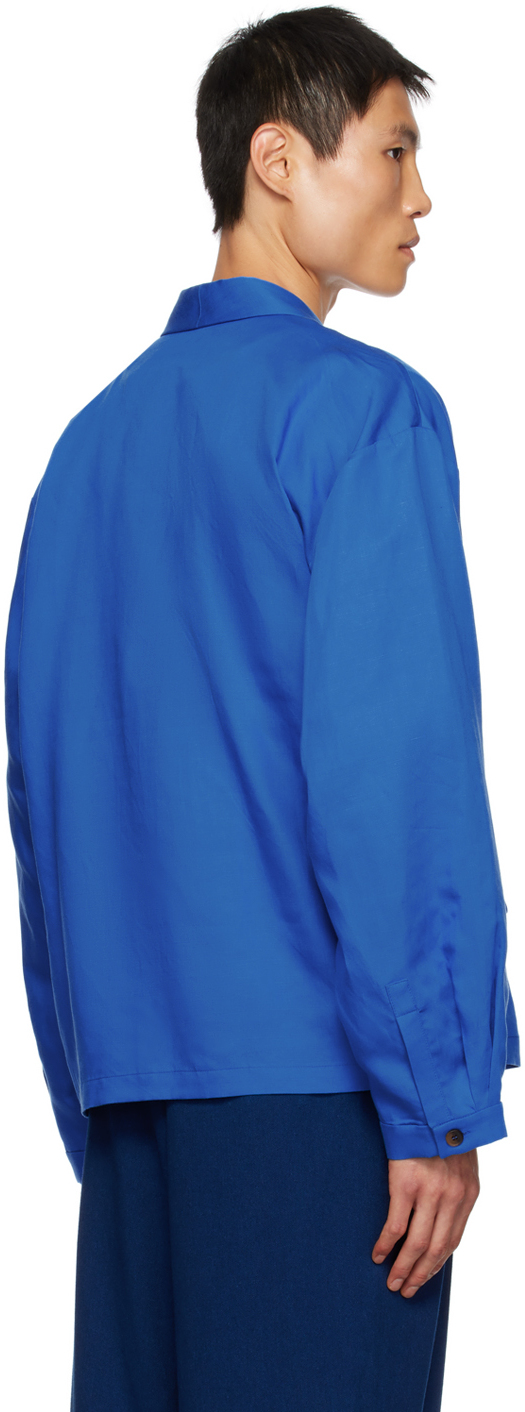 Blue Wrap Shirt