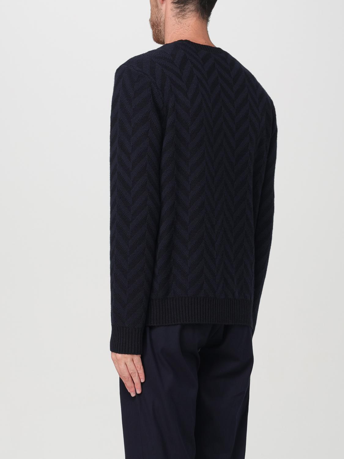 Herringbone-pattern sweater - Green