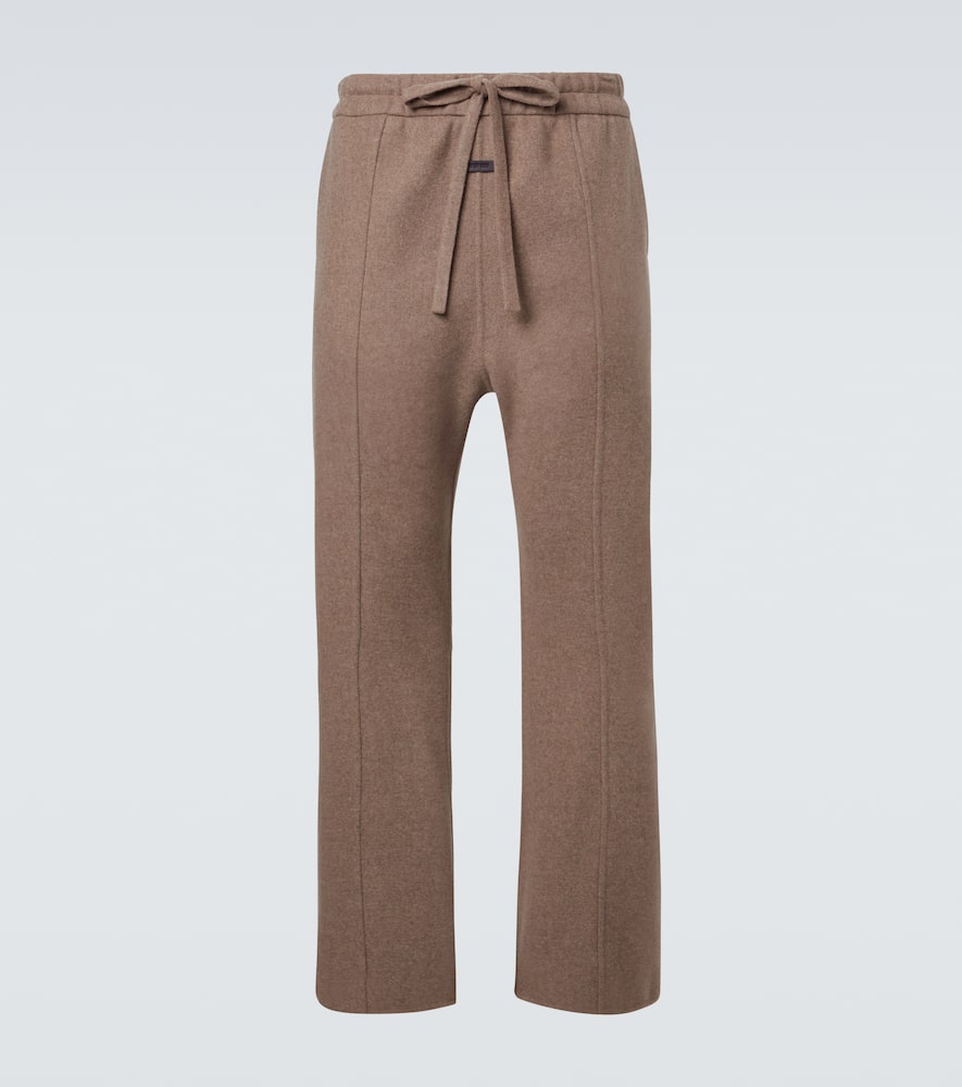 '70s wool and cashmere bootcut pants