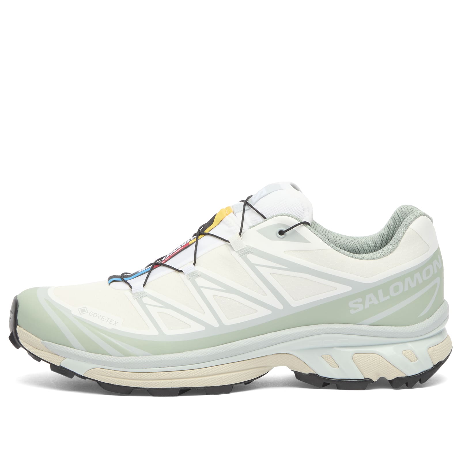 XT-6 GTX Sneaker White/Green Milieu/Ice Flow