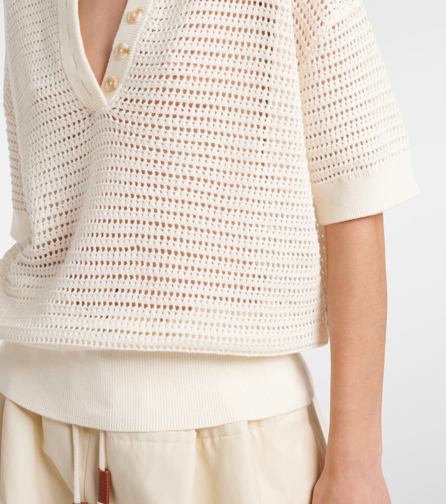 Varley Callie polo sweater