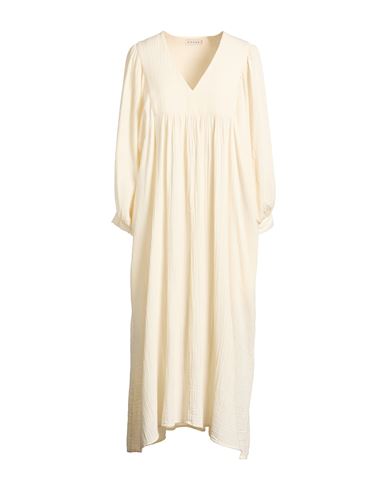 Woman Maxi dress Ivory Size XS/S Cotton