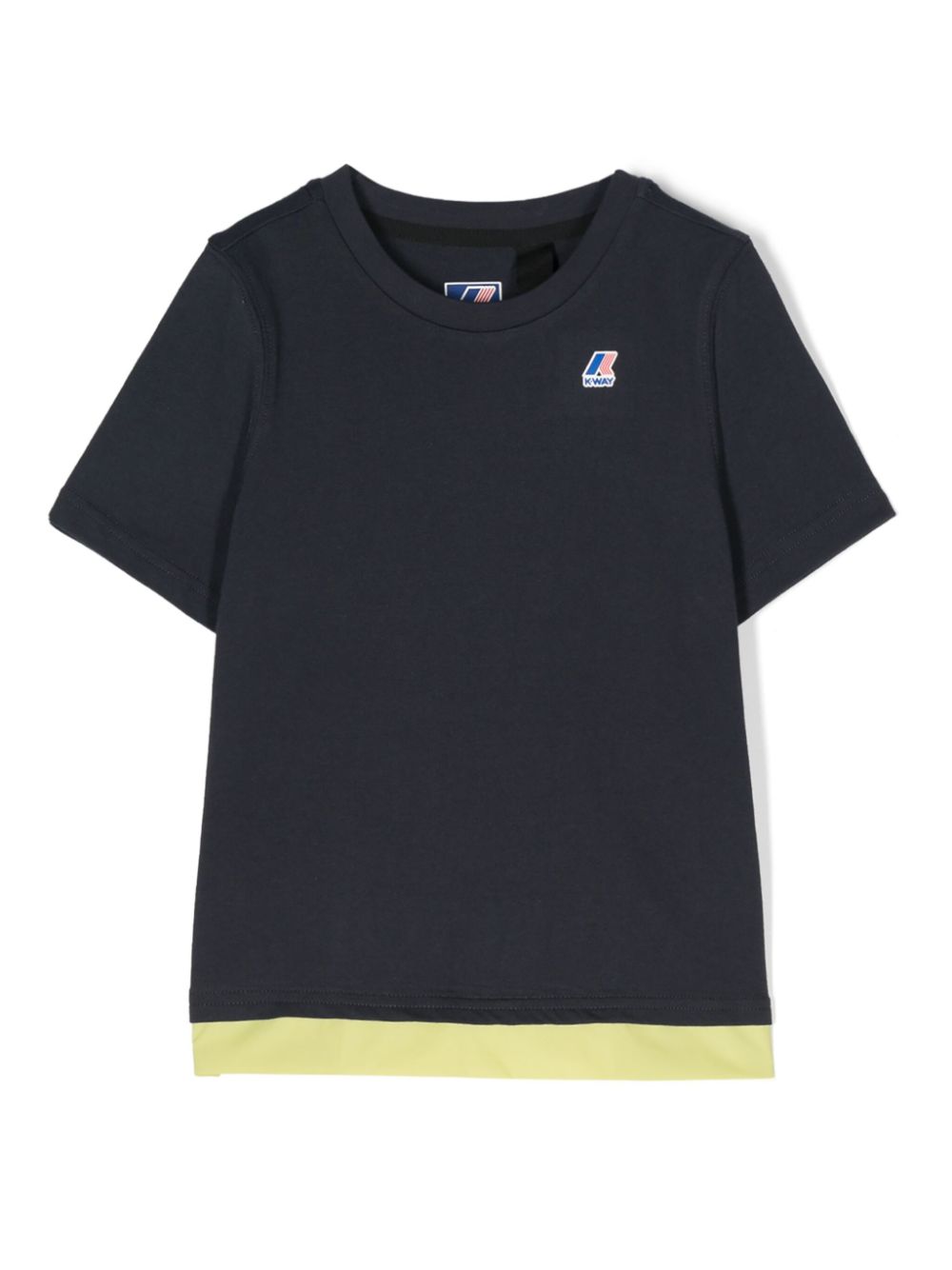Logo-print cotton T-shirt - Blue