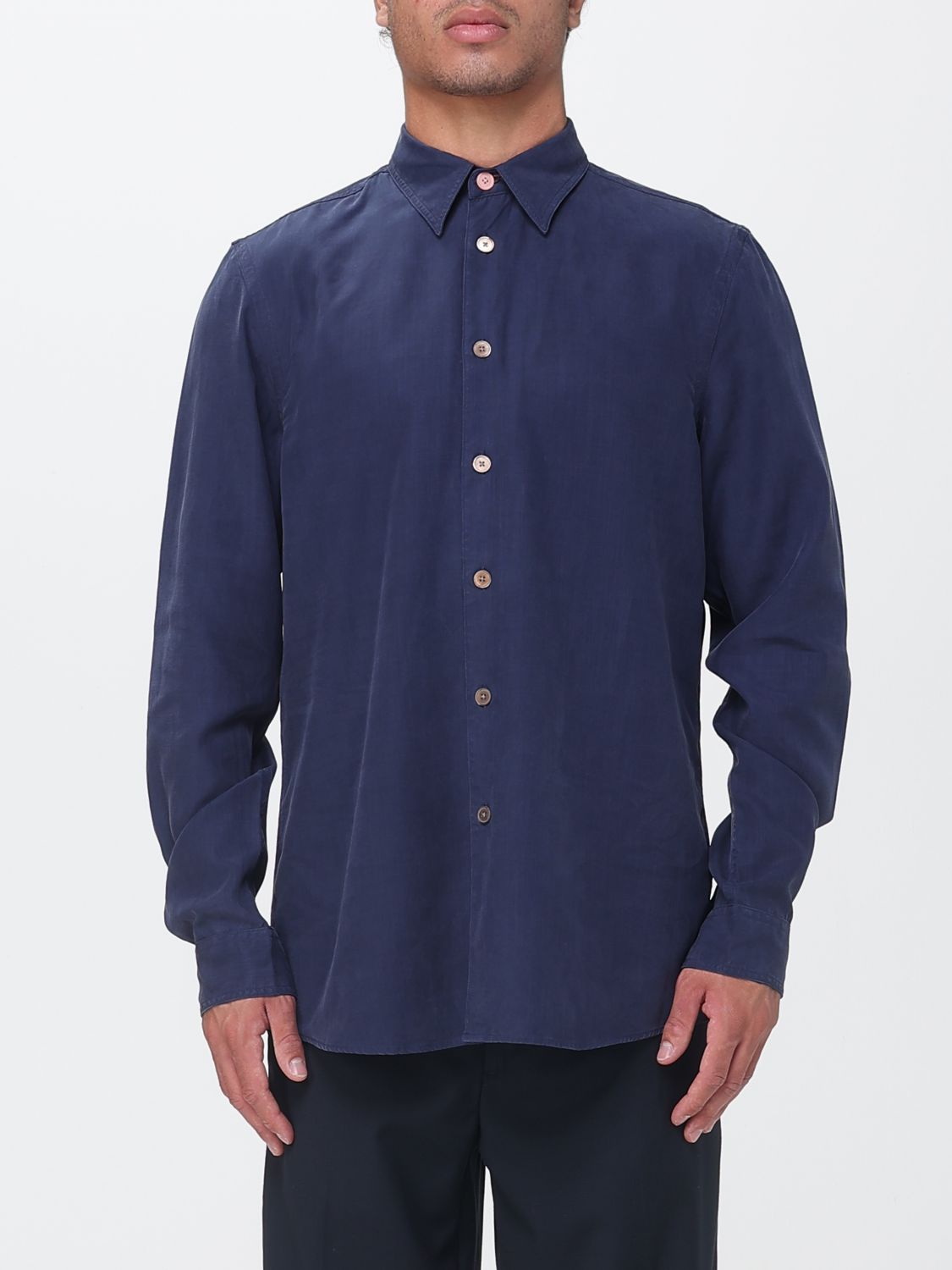 Shirt Men color Blue
