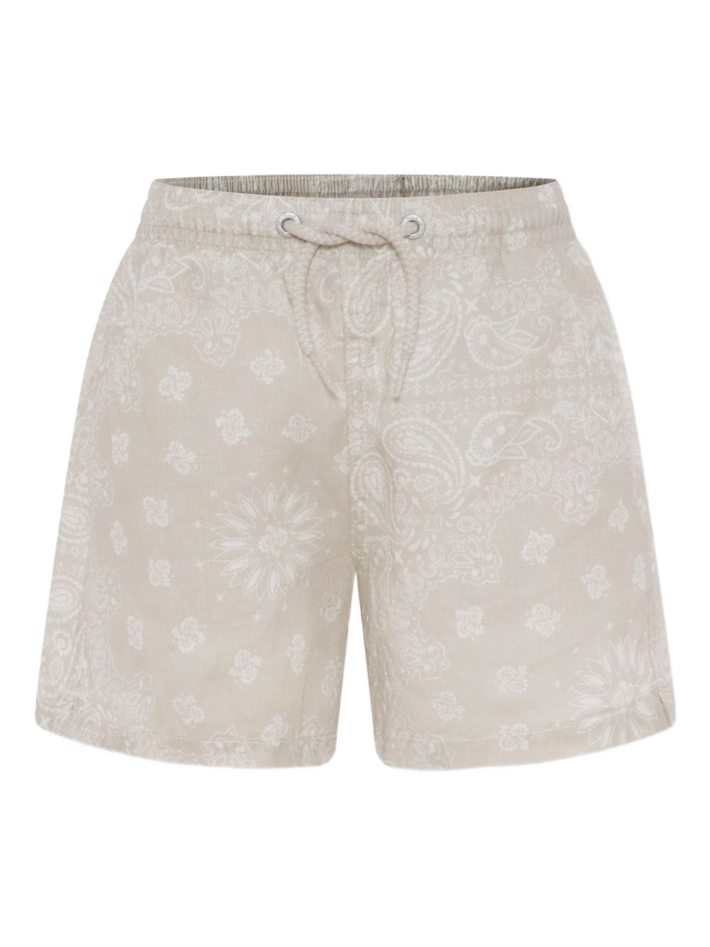 Linen swim shorts - Neutrals