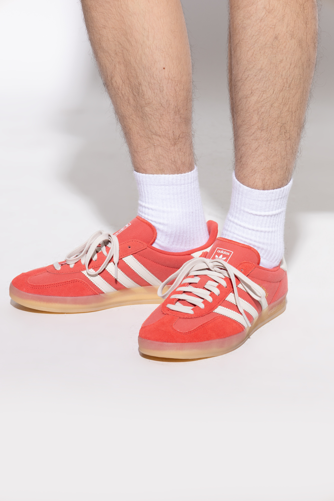 Sports Shoes "GAZELLE INDOOR", Men's, Red