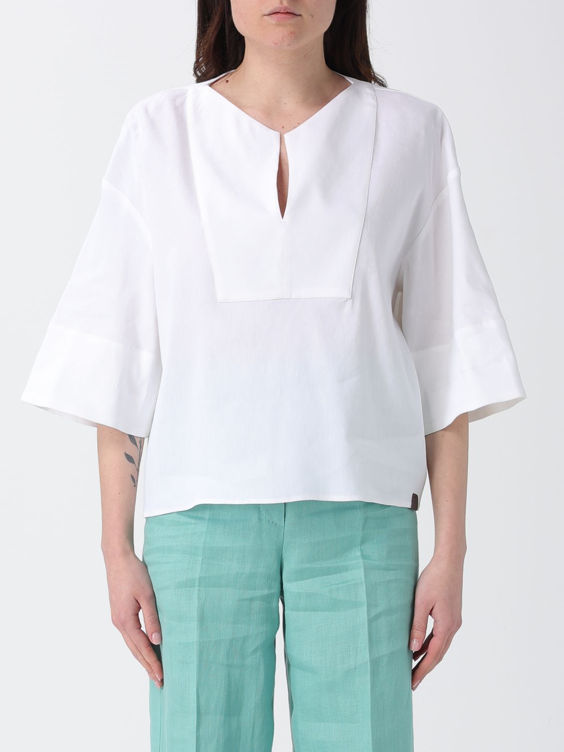 Shirt Woman color White