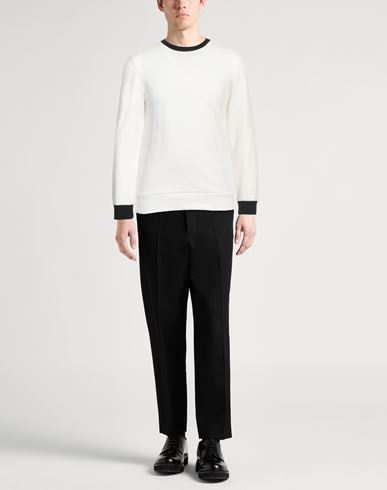 Man Sweatshirt White Size M Cotton