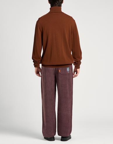 Man Turtleneck Tan Size 48 Virgin Wool, Cashmere