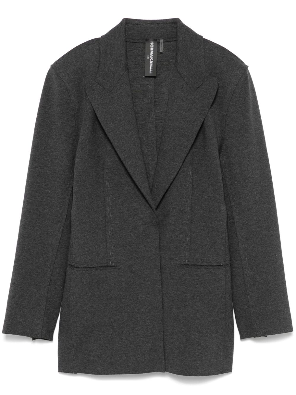 Single-breasted blazer - Grey