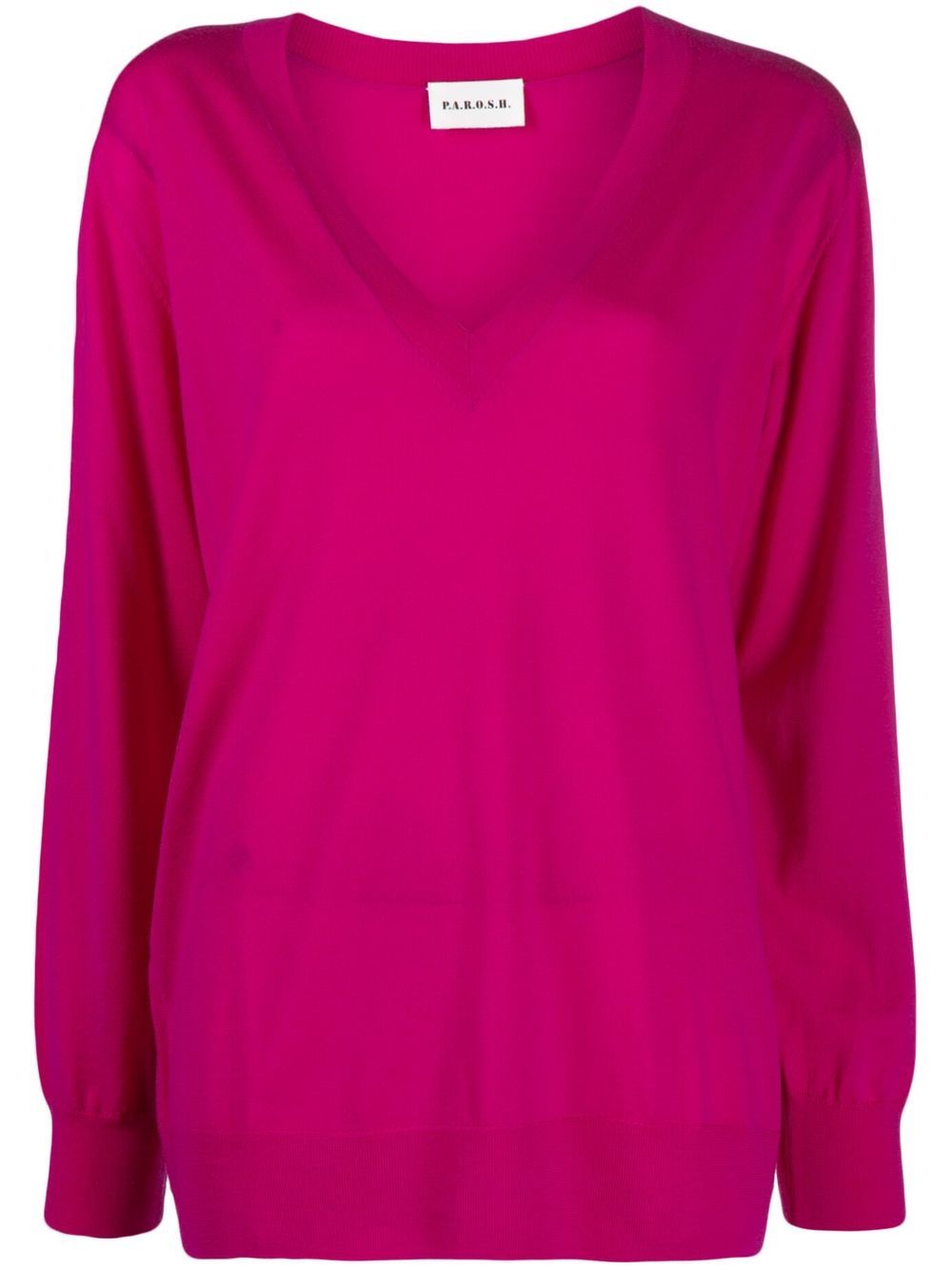 Lisa V-neck jumper - Pink