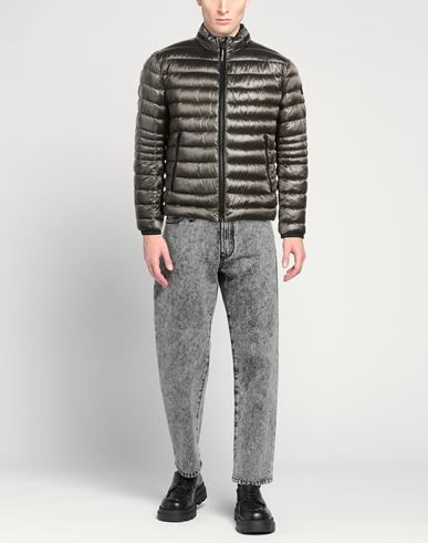 Man Puffer Charcoal Size 42 Polyamide, Polyester, Elastane