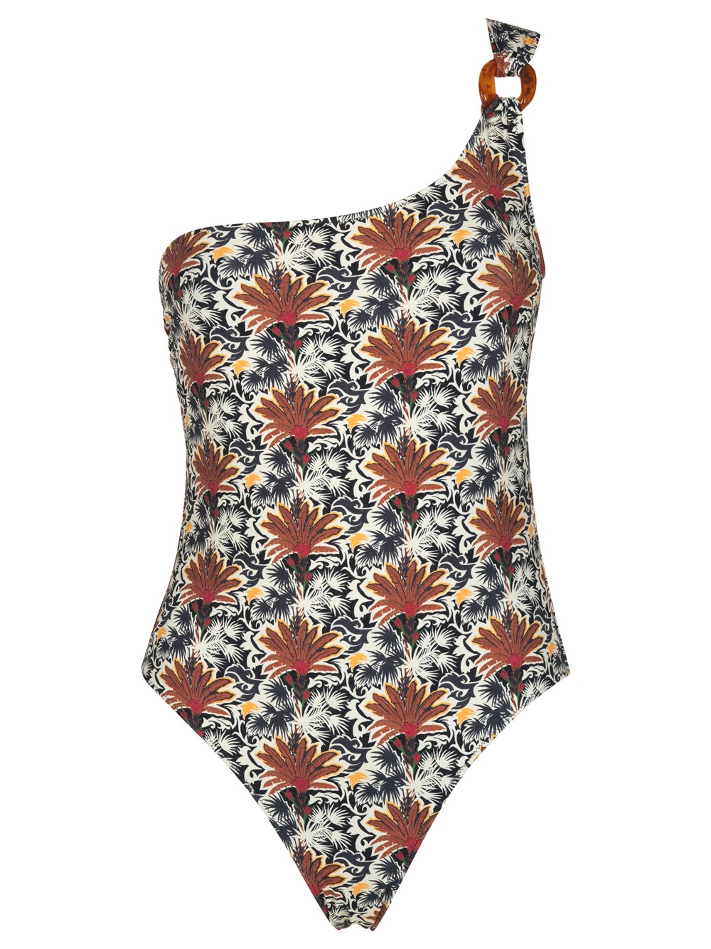One-Shoulder One-Piece Swimsuit