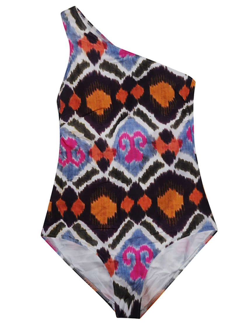 Multicolor Cadaques Printed One-piece Swimsuit