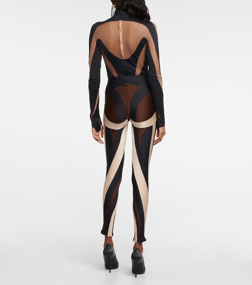 Paneled bodysuit