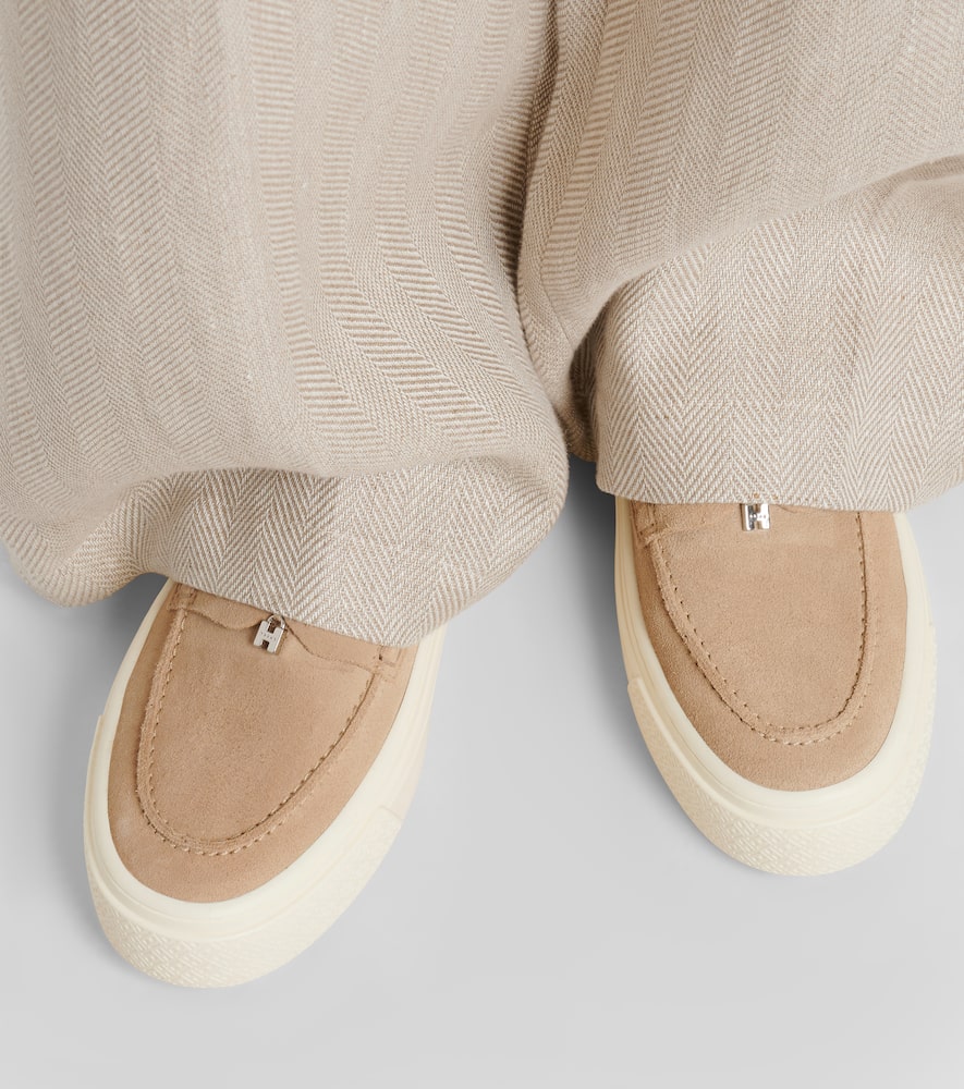 Crosswind suede loafers