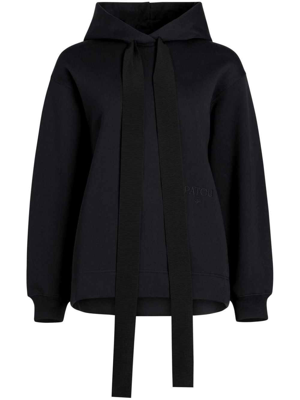 Medallion hoodie - BLACK