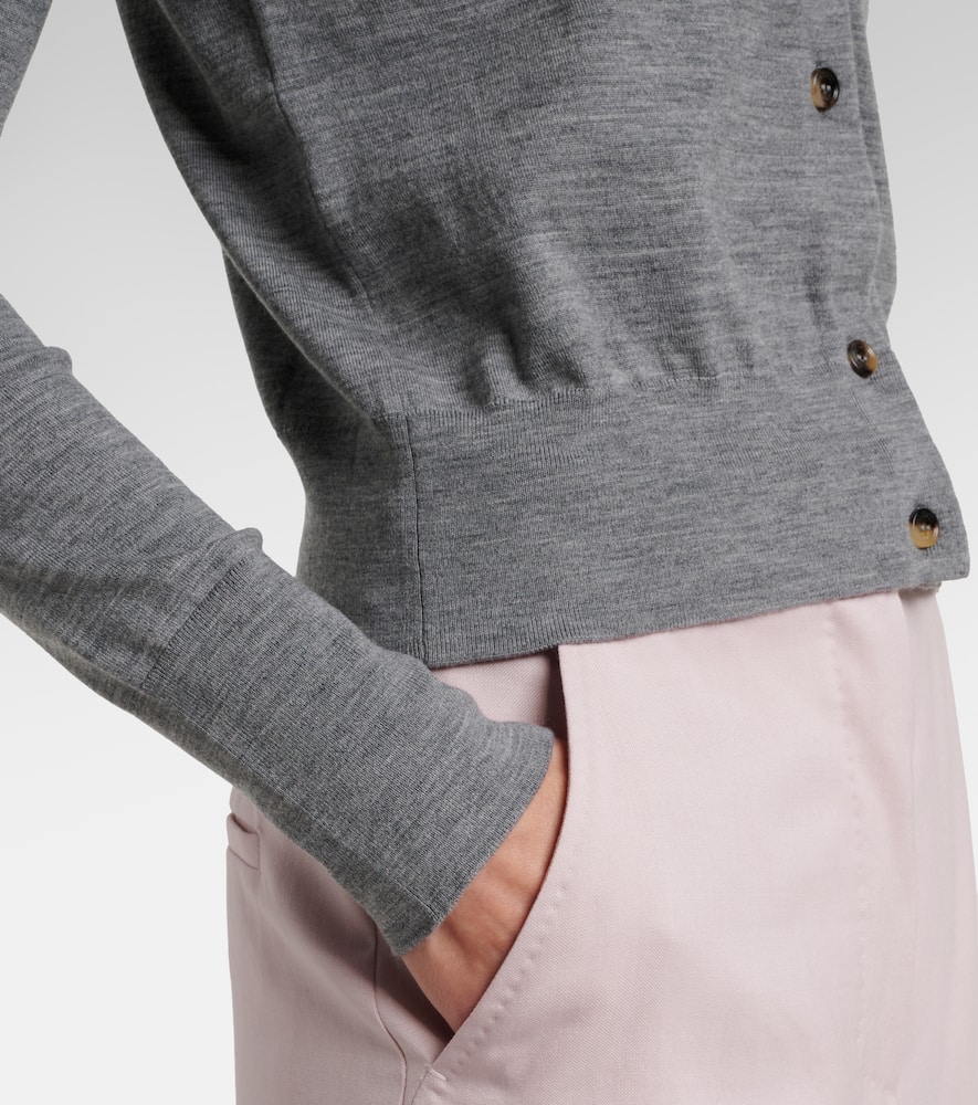 Medeola wool-blend cardigan