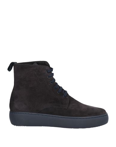 Man Ankle boots Navy Size 8 Leather