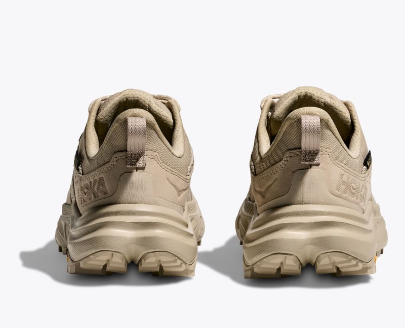 HOKA Women's Anacapa 2 Low GTX Shoes in Raw Linen/Oat Milk