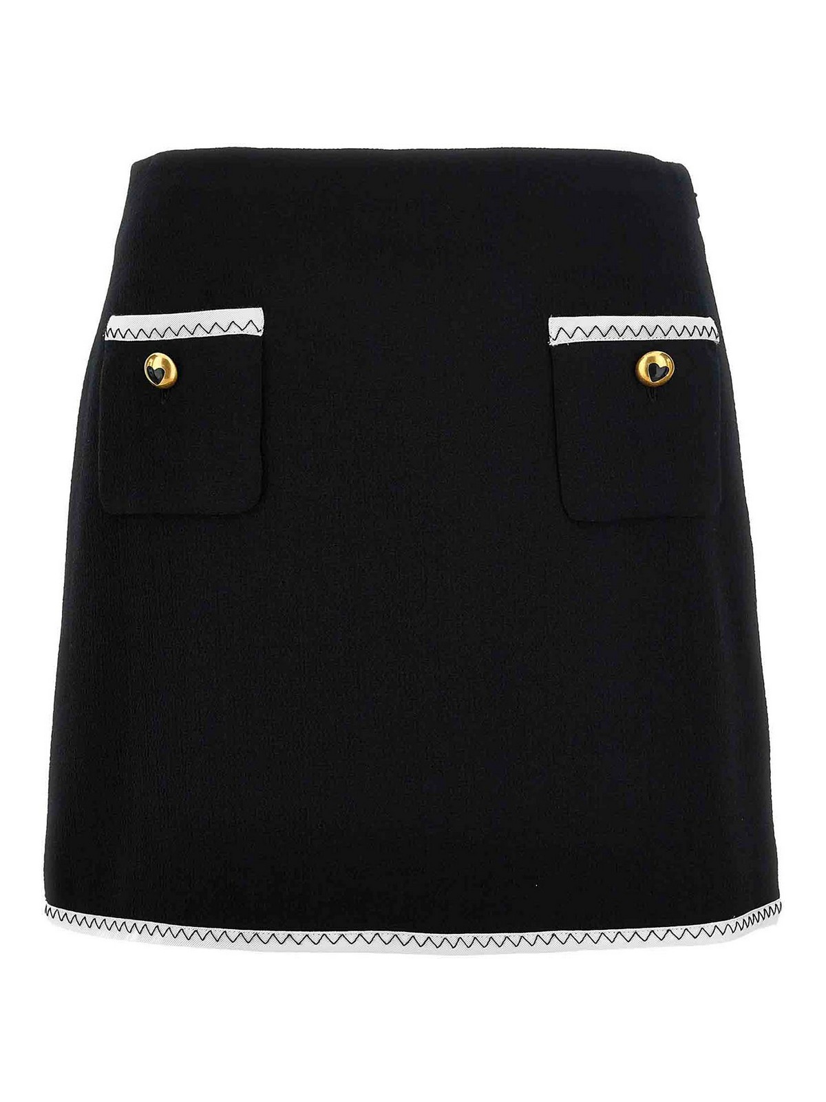 Heart Button Skirt